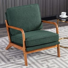 Kids Armchair with Footstool