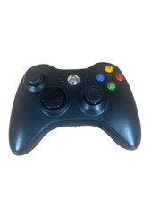 Official Microsoft Xbox 360 Wireless Black Original Genuine Controller Game Pad