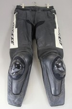 DAINESE LEATHER BIKER TROUSERS + CE ARMOUR/KNEE SLIDERS WAIST 30"/INSIDE LEG 28"