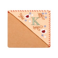 Embroidered Corner Bookmark