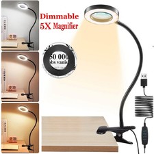 Magnifier glass reading led - glass,