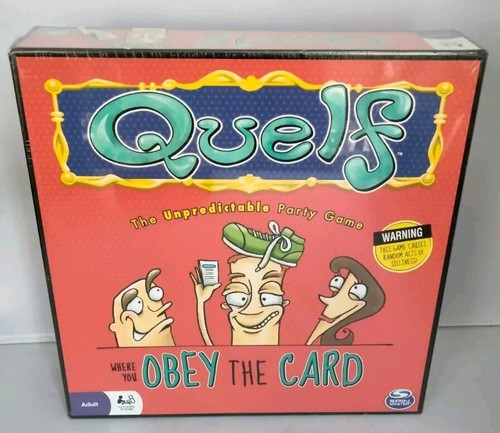 Quelf board game unpredictable - quelf,