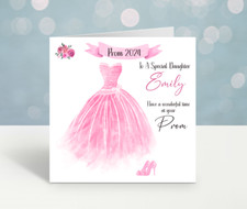 Personalised prom card - prom,