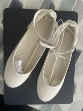 Girls Ivory Bridesmaid Shoes