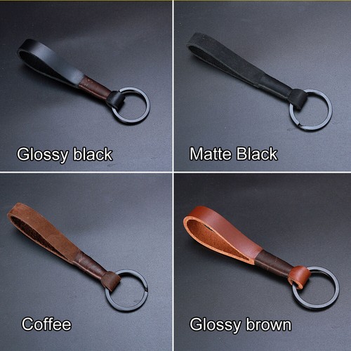 Handmade keychain real leather - handmade,