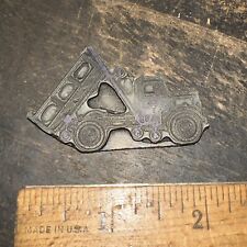 Printing Block ( Old Dump Truck ) Needs Wood Block