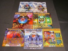 7 DREAMSCAPE OLDSKOOL RAVE FLYERS HELTER SKELTER HARDCORE HEAVEN REZERECTION PK4