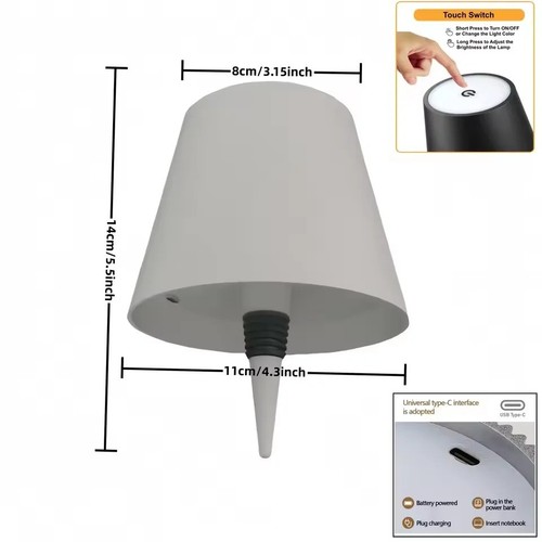 Wireless bottle table lamp - wireless,