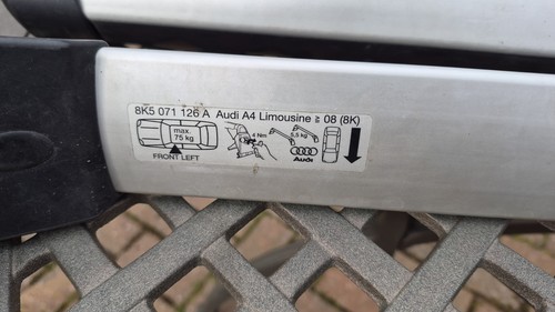 Audi roof bars - a4,