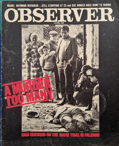 Observer magazine april - magazine, 1983