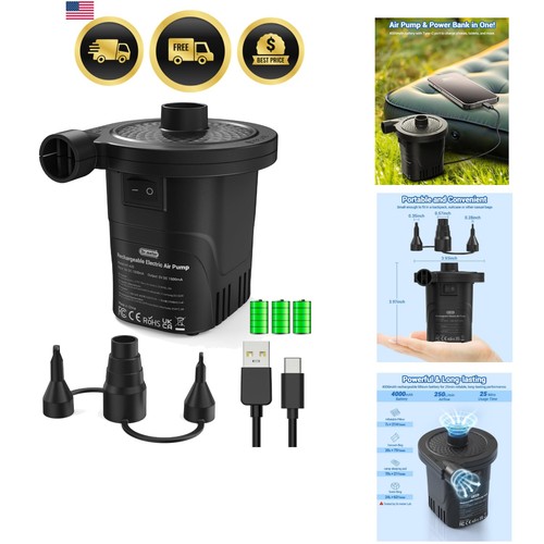 Air pump for - for, inflatables