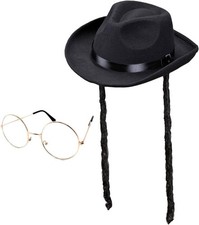 Mens Jewish Rabbi Hat with