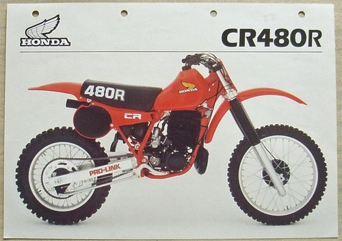 Honda cr480r motocross - honda,