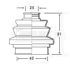 Borg beck bcb2196 drive - borg,