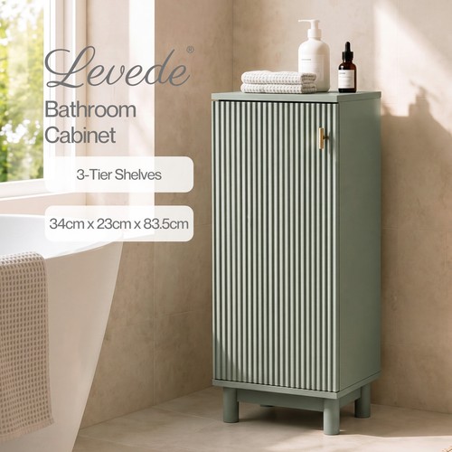 Levede tall bathroom cabinet - levede,