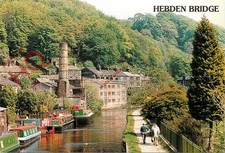 Picture Postcard-:Hebden