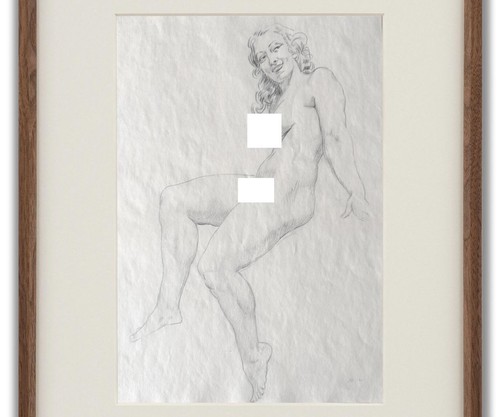 Australian art deco drawing - australian,
