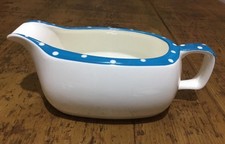 Midwinter Stylecraft Blue Domino Milk/Cream Jug designed by Jessie Tait 