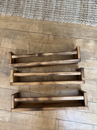 Three wooden spice - three,