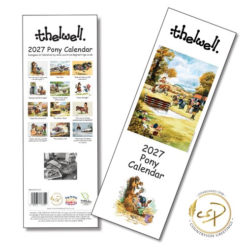 Thelwell pony calendar 2027 - calendar,
