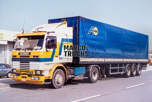 Truck photo scania 142m - truck,