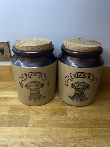 Denby stoneware flour storage - denby,