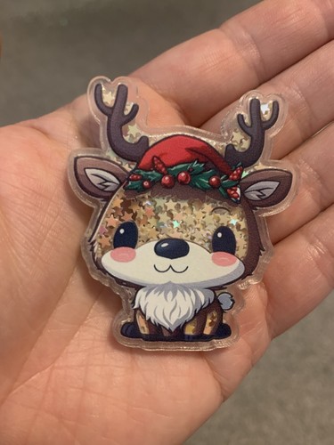 Christmas fridge board - board, magnet