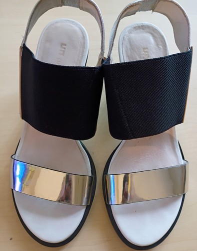 United nude slingback black - united,