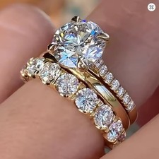 3 Piece Cubic Zirconia Bridal