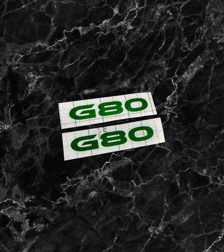 G80 metallic green - green, vinyl
