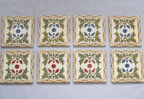 Set antique fireplace - of,