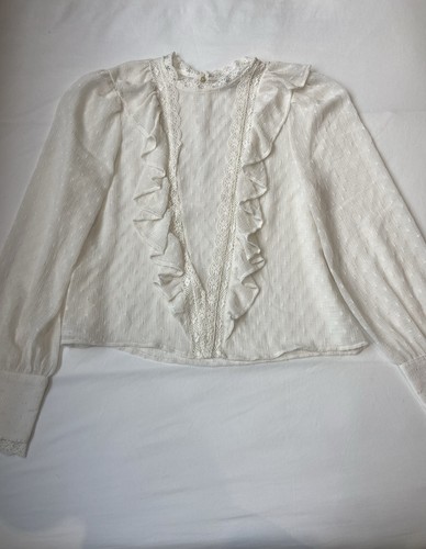 Zara white blouse