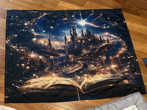 Two panel harry potter theme - panel,