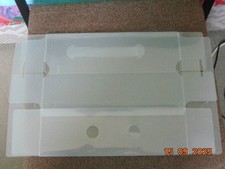 Plastic Folding Shoe Boxes, x 2. "Love you Shoes".  (A)