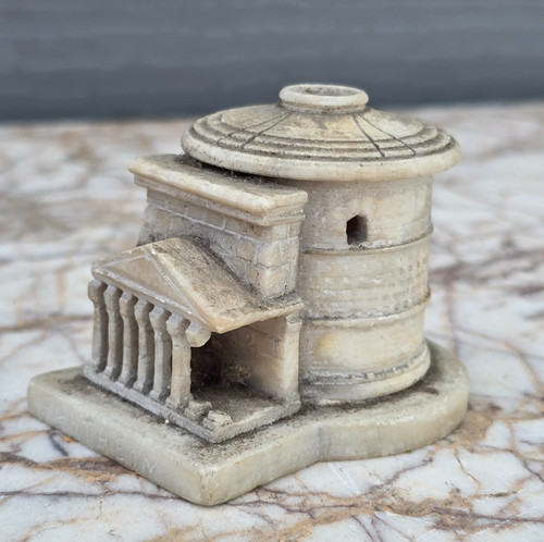 Antique grand tour alabaster - antique,