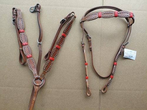 Western headstall breast - western,