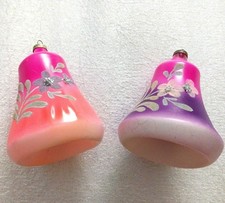 2 Vintage Russian Glass