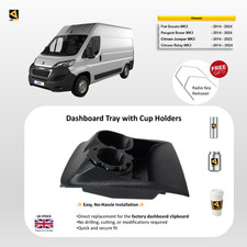 Dashboard tray with cup - tray,