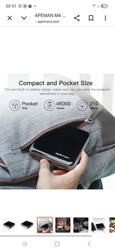 Apeman m400 mini - mini, dlp