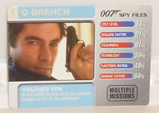 James Bond Spy Files Trading Card - Q Branch #1 Walther PPK