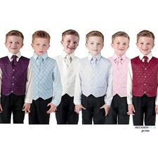 Boys Suits Waistcoat Suit