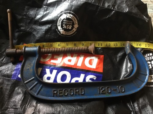 Record heavy duty clamp - -,