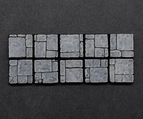 20mm painted square - 20mm,