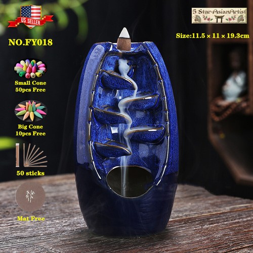 Ceramic backflow incense - ceramic,