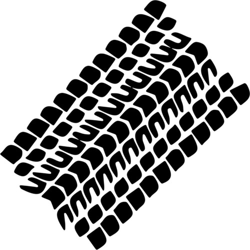 Tyre tread reusable wall - 'tyre,