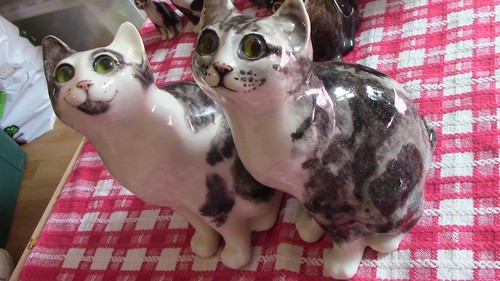 Signed winstanley cat - winstanley, pair