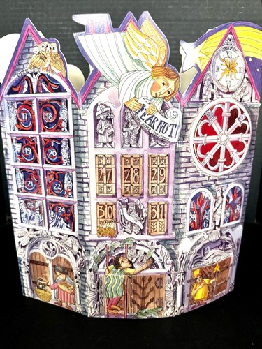 Vtg advent calendar - calendar, door