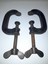 Vintage Record No 2 G Clamps X