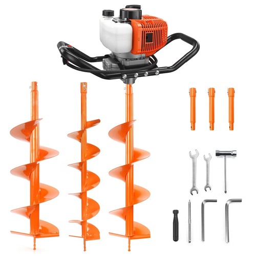 63cc gas powered earth - gas, auger