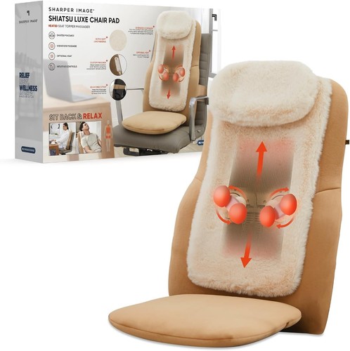 Sharper image luxe shiatsu - sharper,